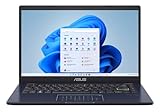 ASUS Vivobook E14 Laptop 35,6 cm (14,0 Zoll, FHD 1920x1080) Notebook, Intel Celeron , 4GB RAM, 128GB , Intel HD, Win11) Peacock Blue/QWERTZ